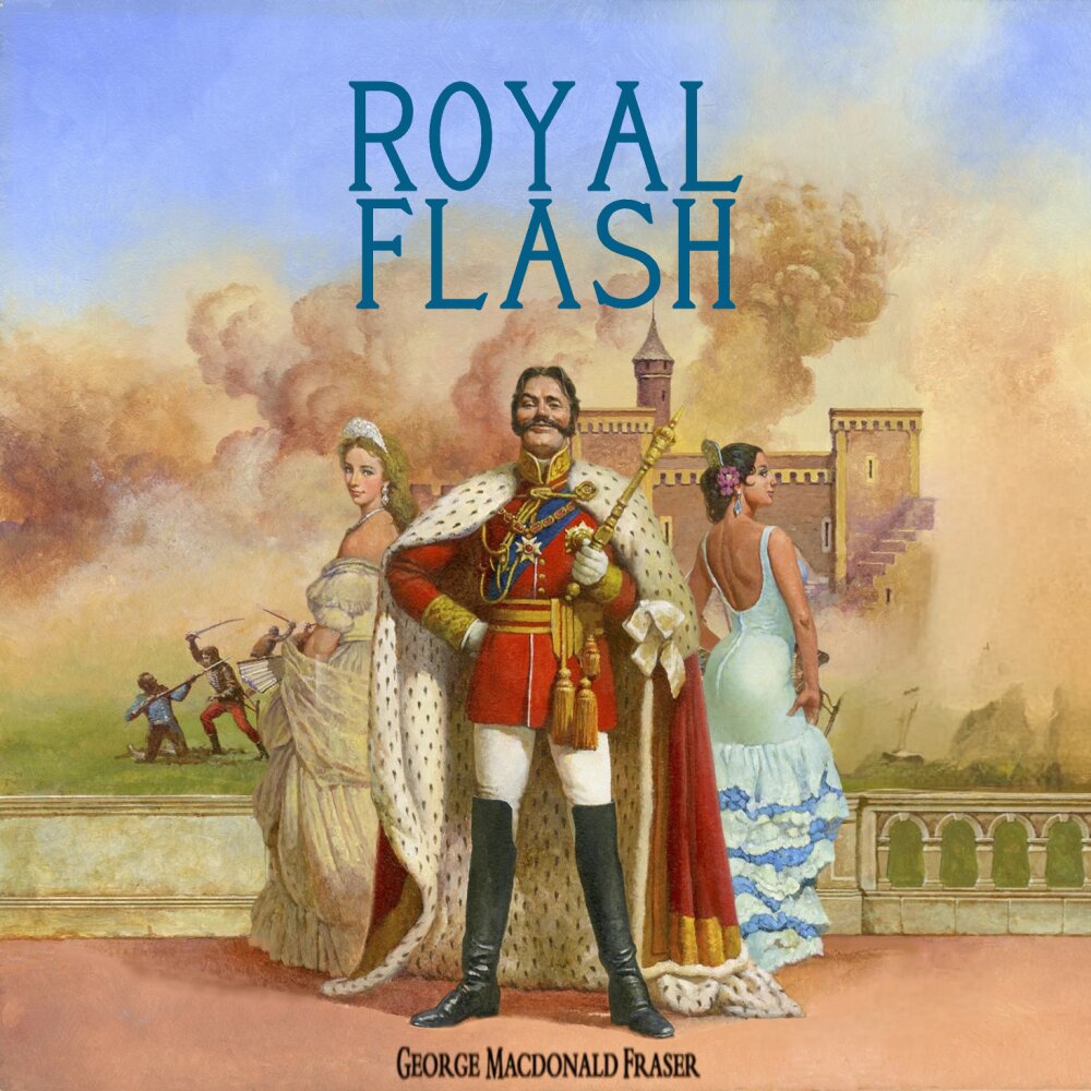 Audiobook cover for Flash for freedom! from the Flashman papers, 1848-1849: edited and arranged by George MacDonald Fraser.