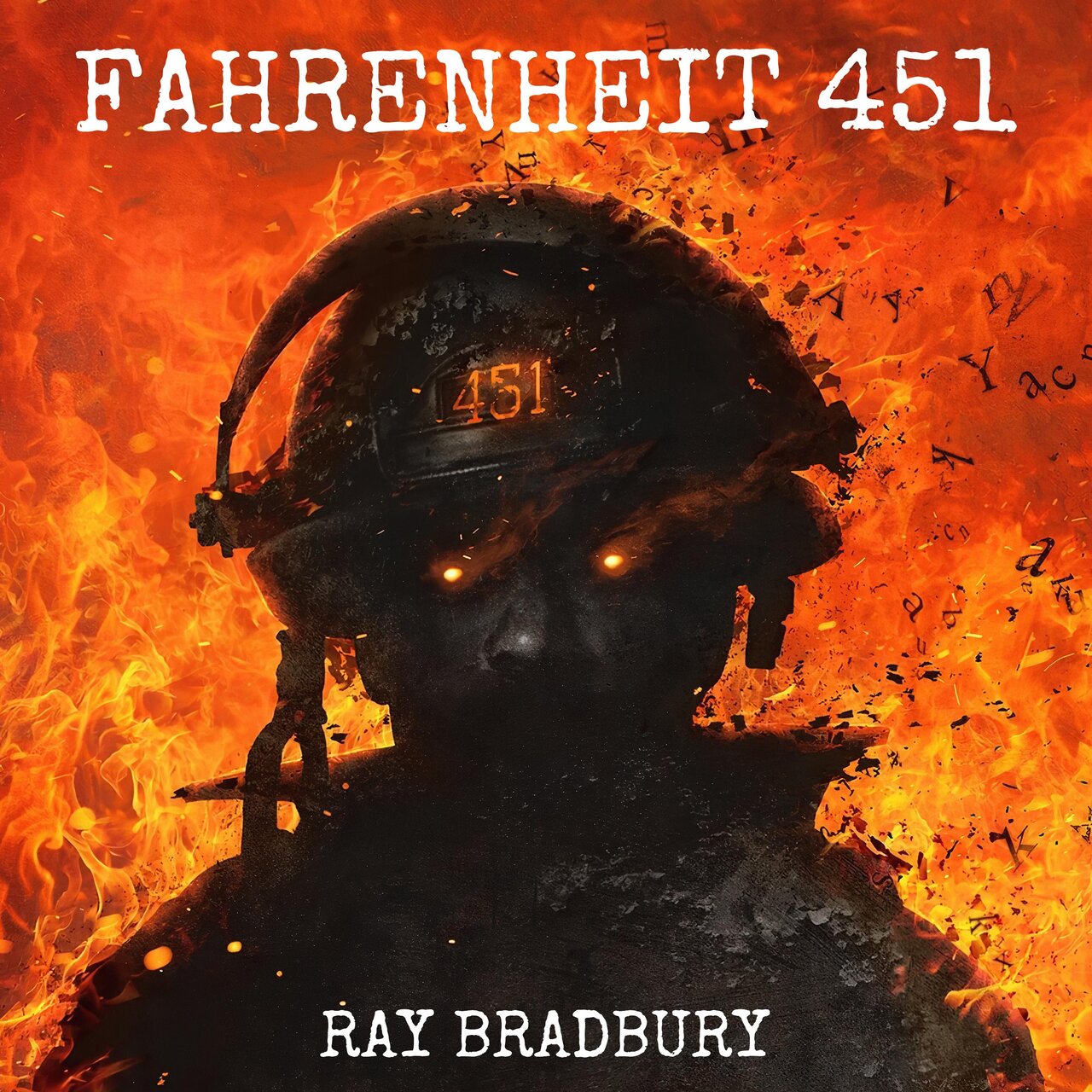 Audiobook cover for Fahrenheit 451