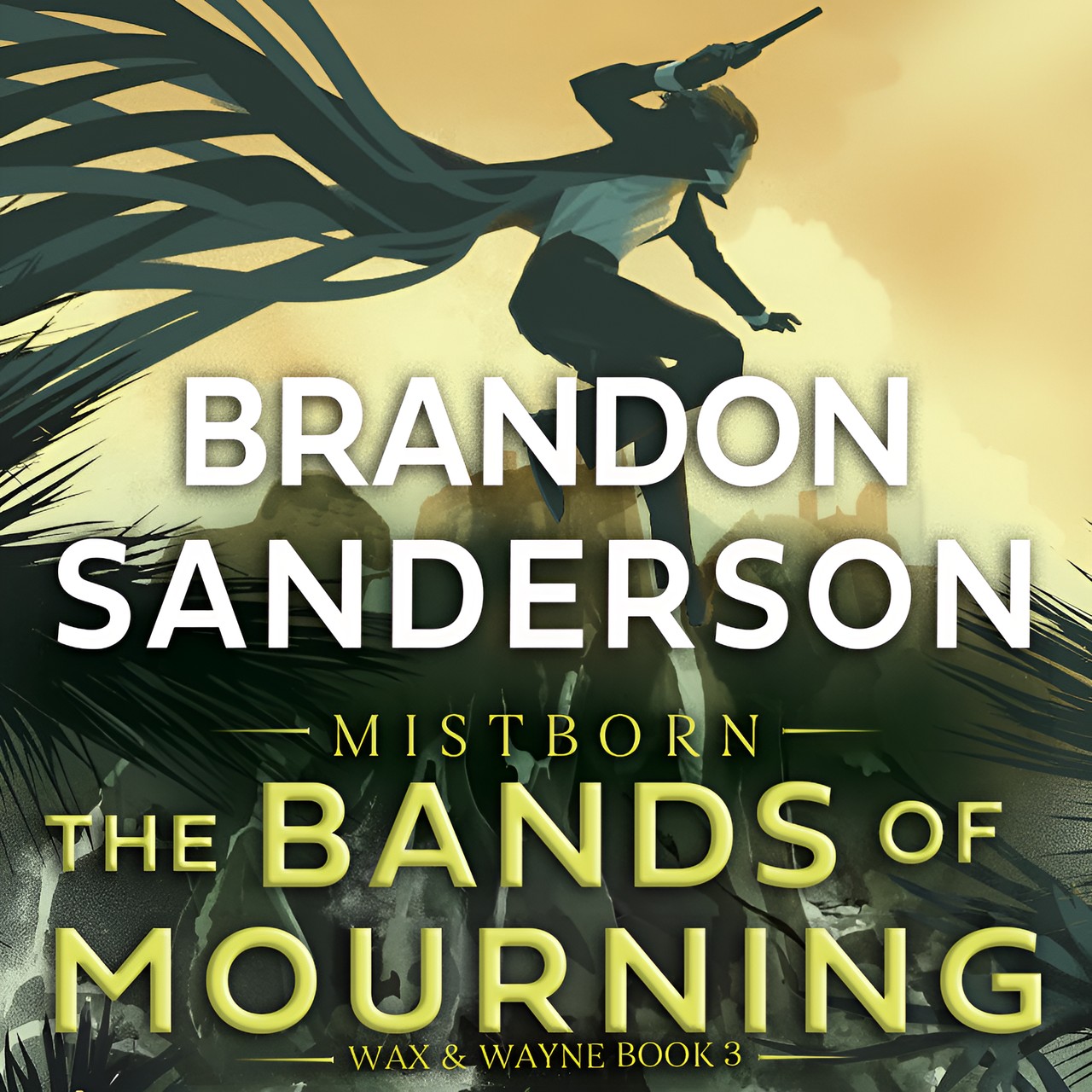 Audiobook cover for The Bands of Mourning