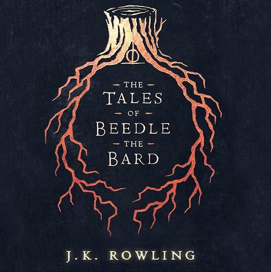 Audiobook cover for The Tales of Beedle the Bard