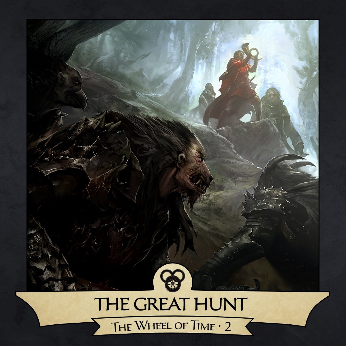 Audiobook cover for The Great Hunt (The Wheel of Time Book 2)