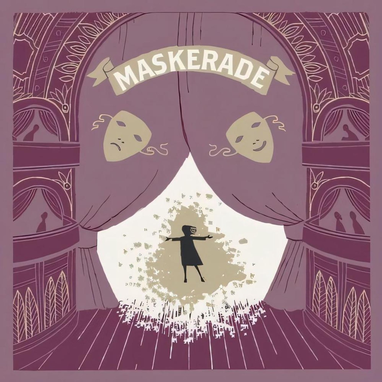 Audiobook cover for Maskerade