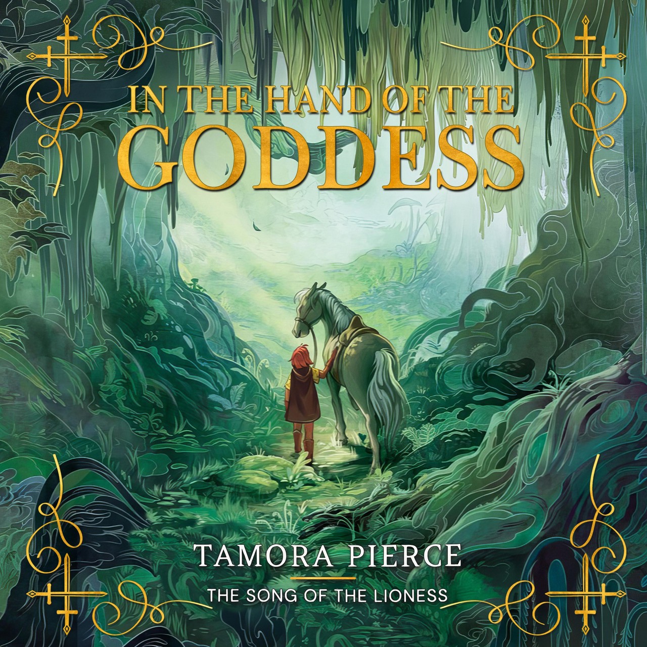 Audiobook cover for In the Hand of the Goddess