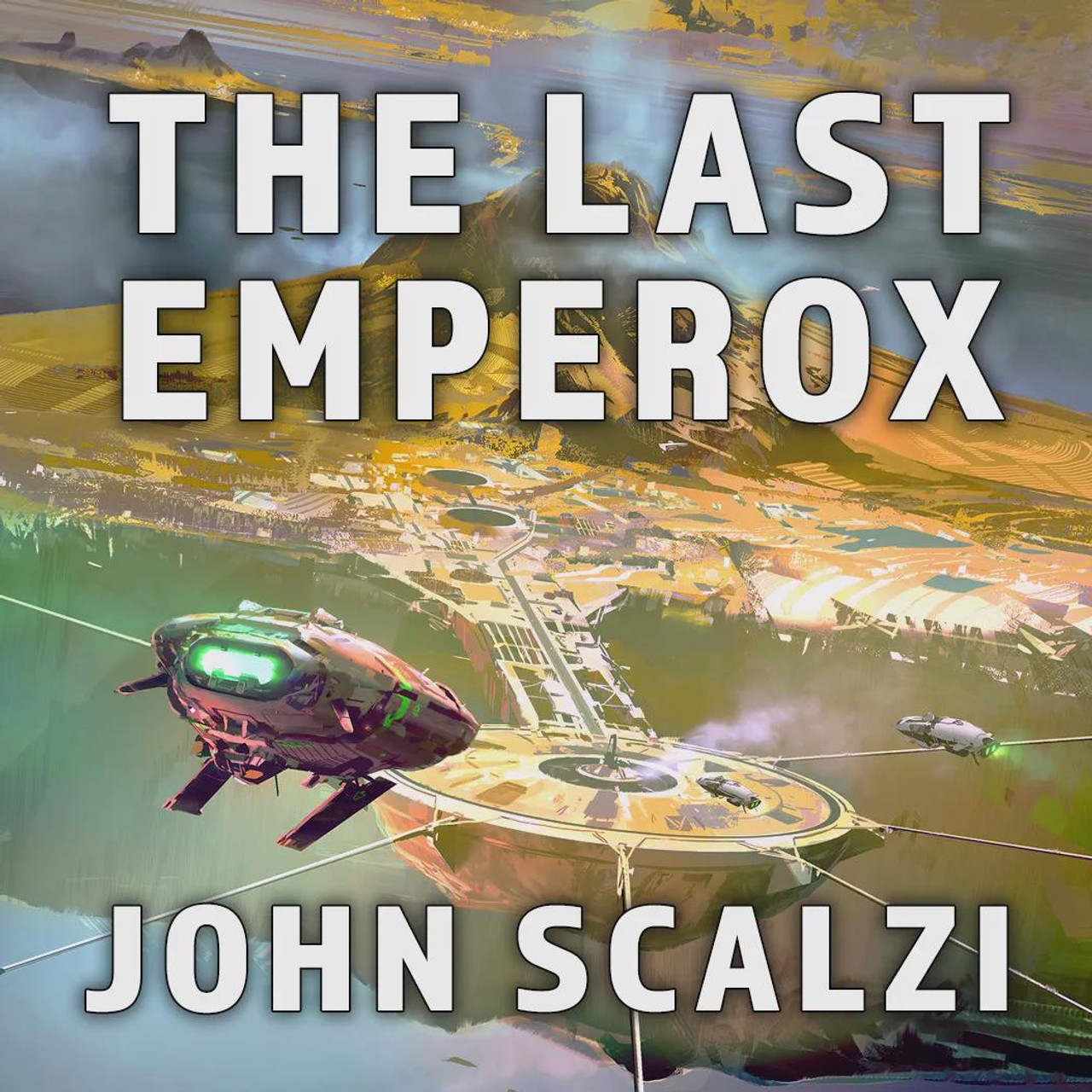 Audiobook cover for The last Emperox