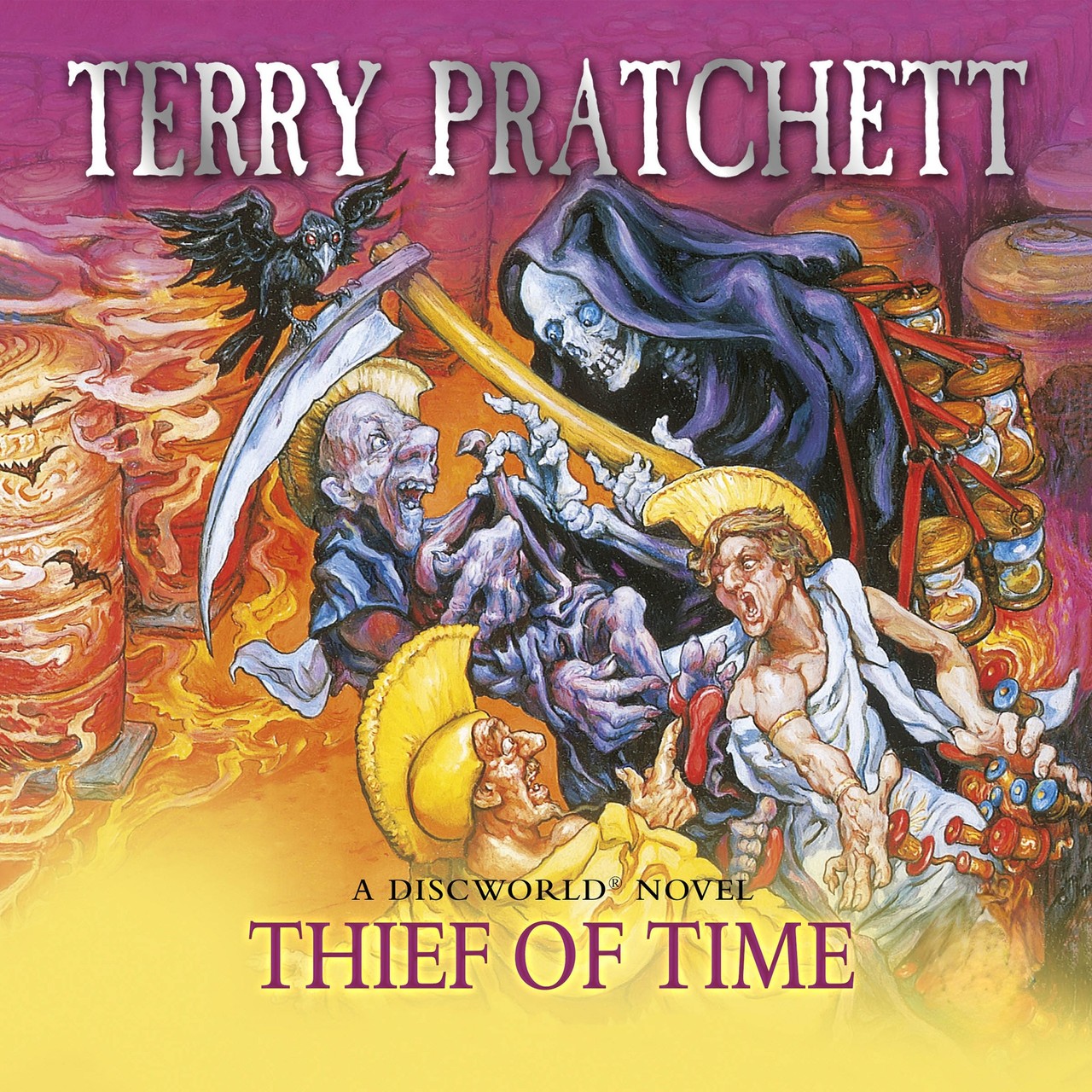 Audiobook cover for Thief of Time
