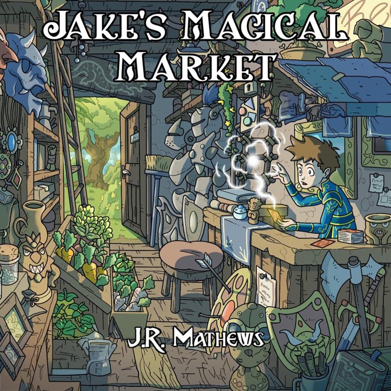 Audiobook cover for Jake's Magical Market