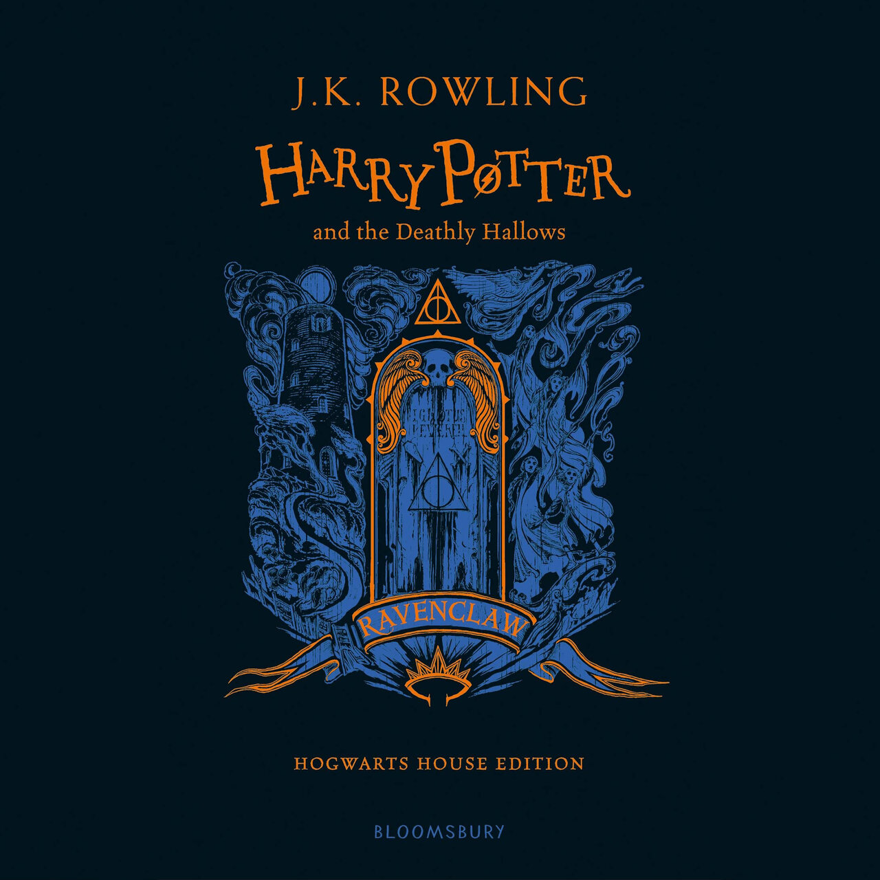 Audiobook cover for Harry Potter and the Deathly Hallows