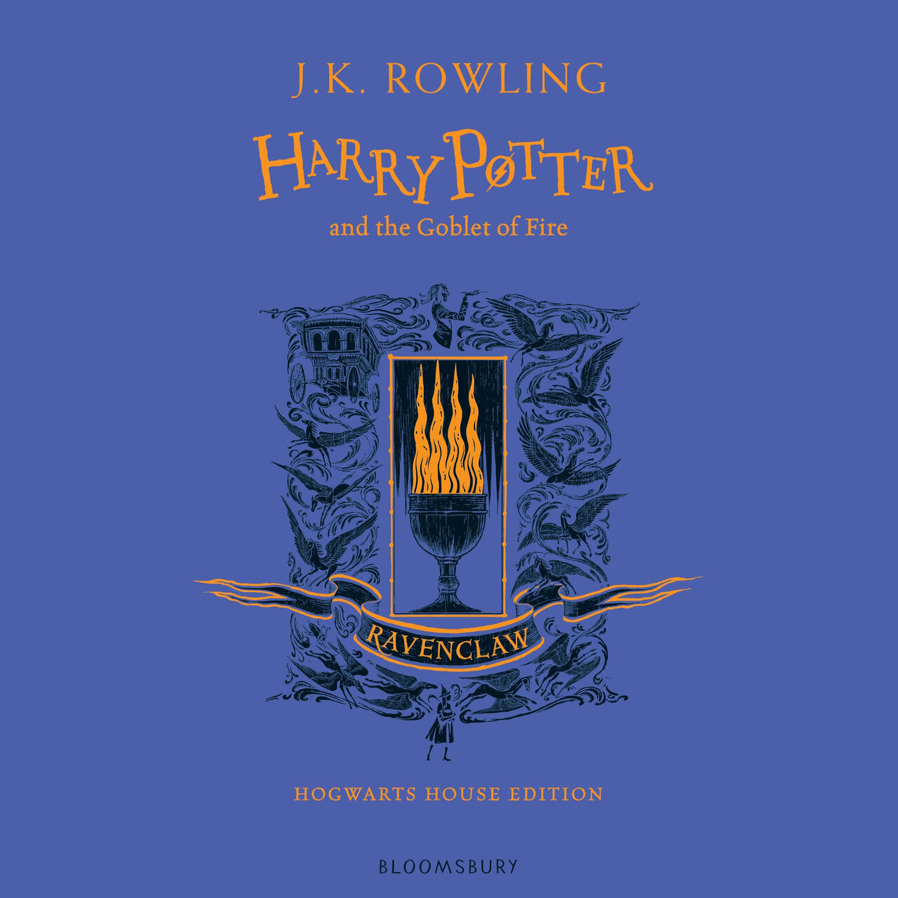 Audiobook cover for Harry Potter and the Goblet of Fire