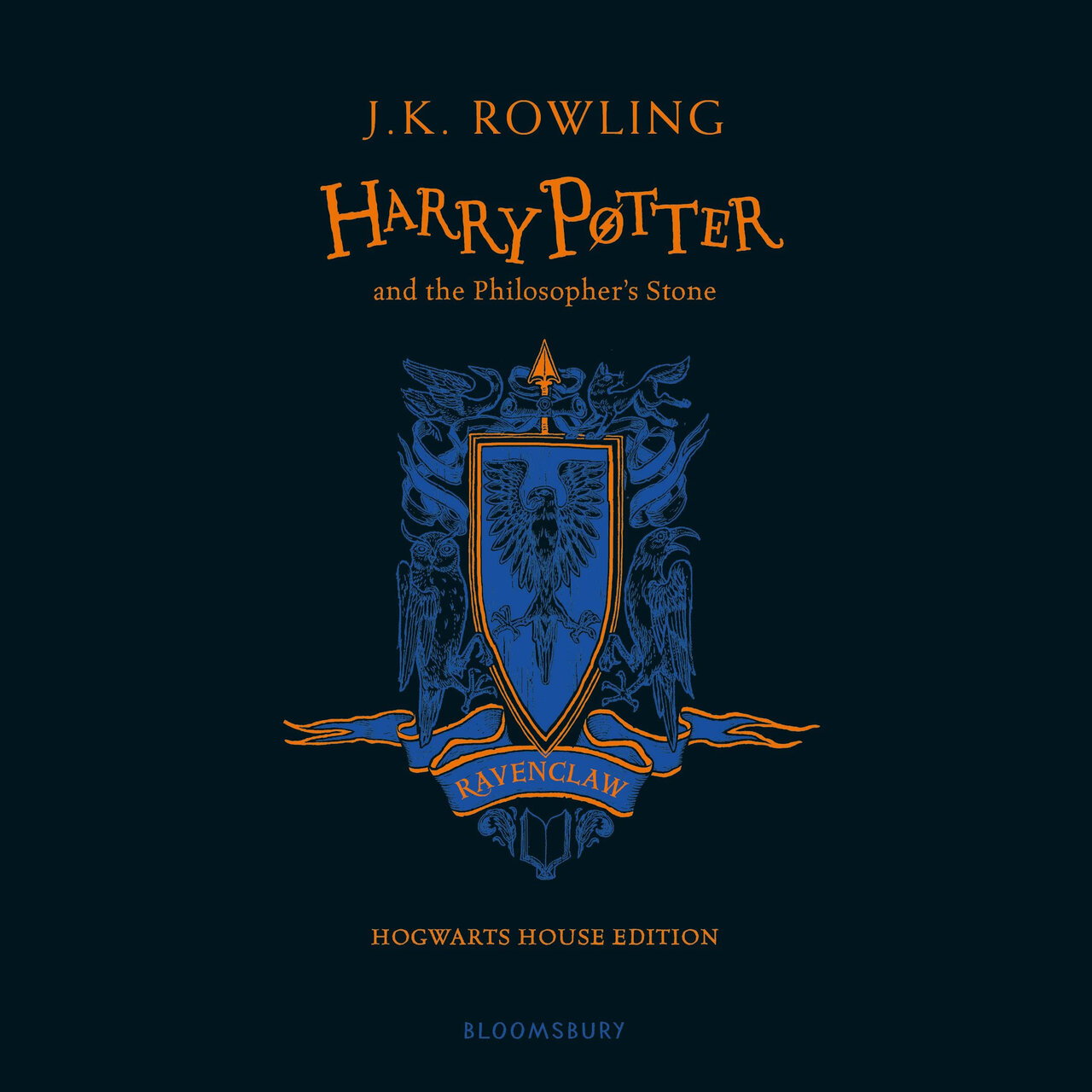 Audiobook cover for Harry Potter and the Philosopher's Stone