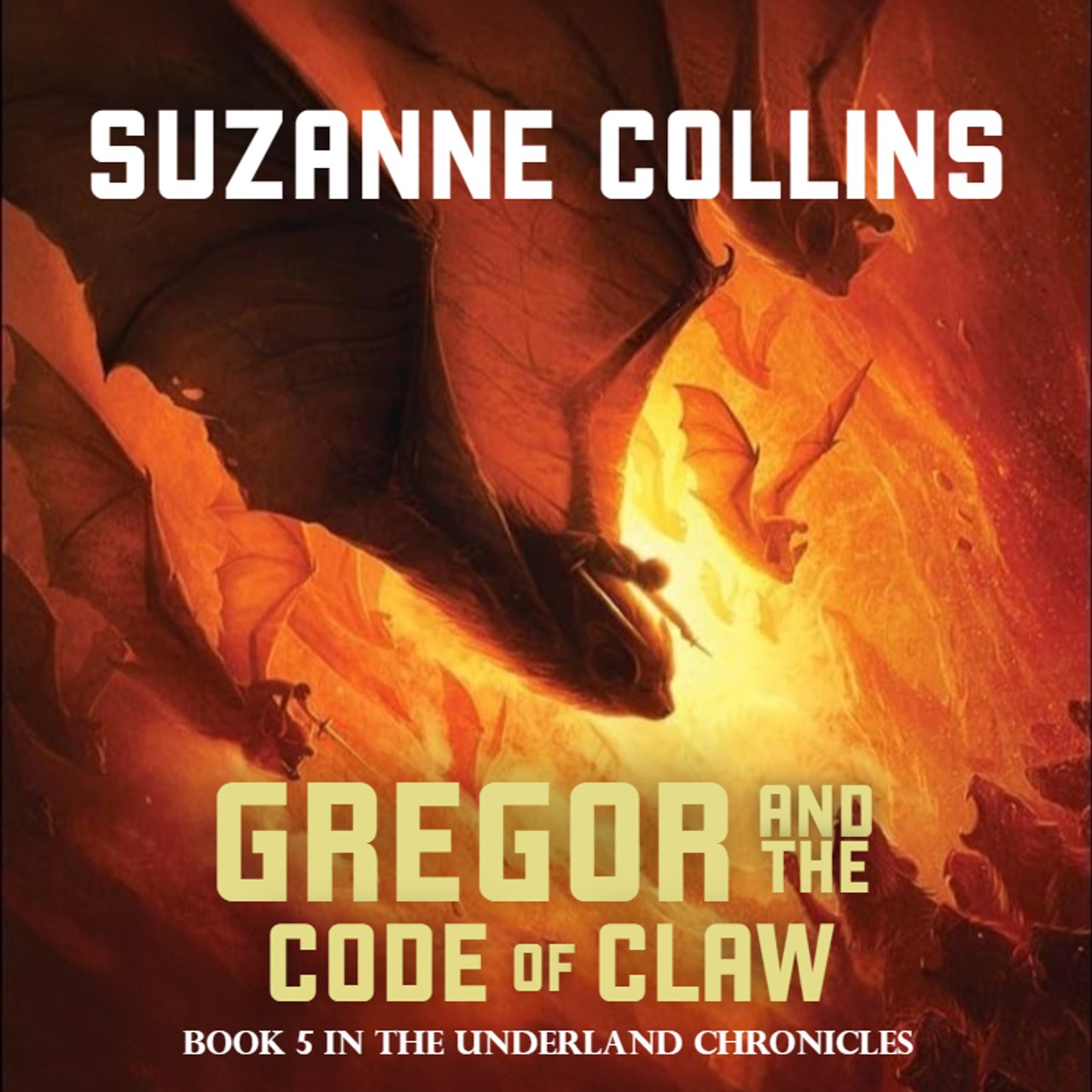 Audiobook cover for Gregor and the Code of Claw