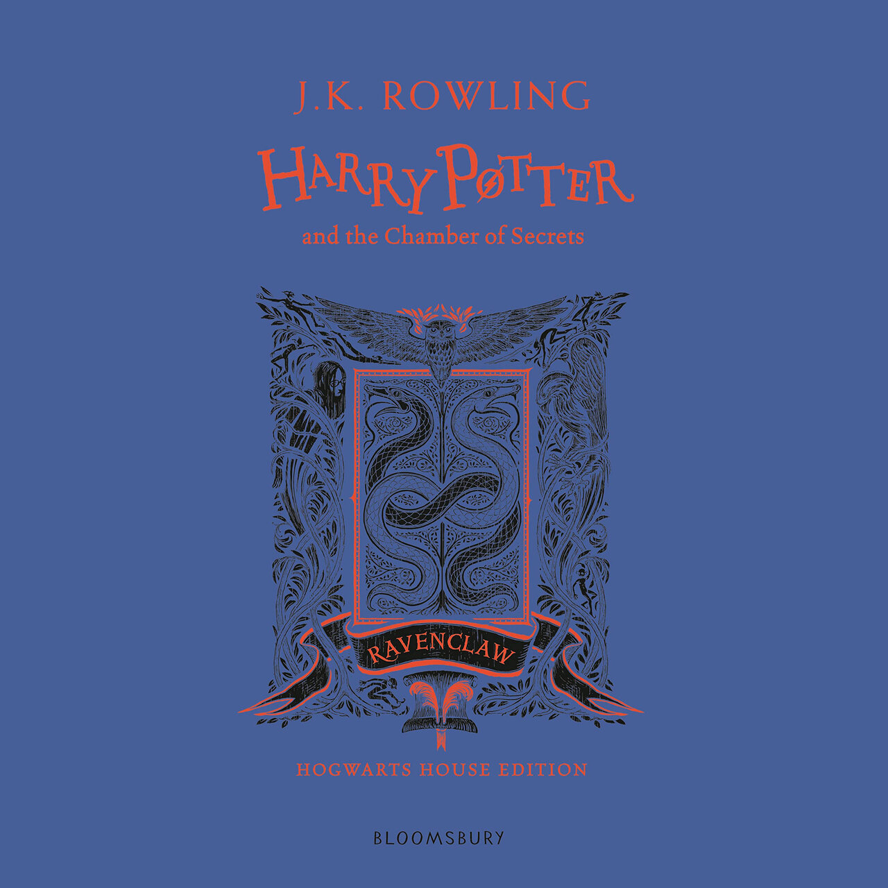Audiobook cover for Harry Potter and the Chamber of Secrets