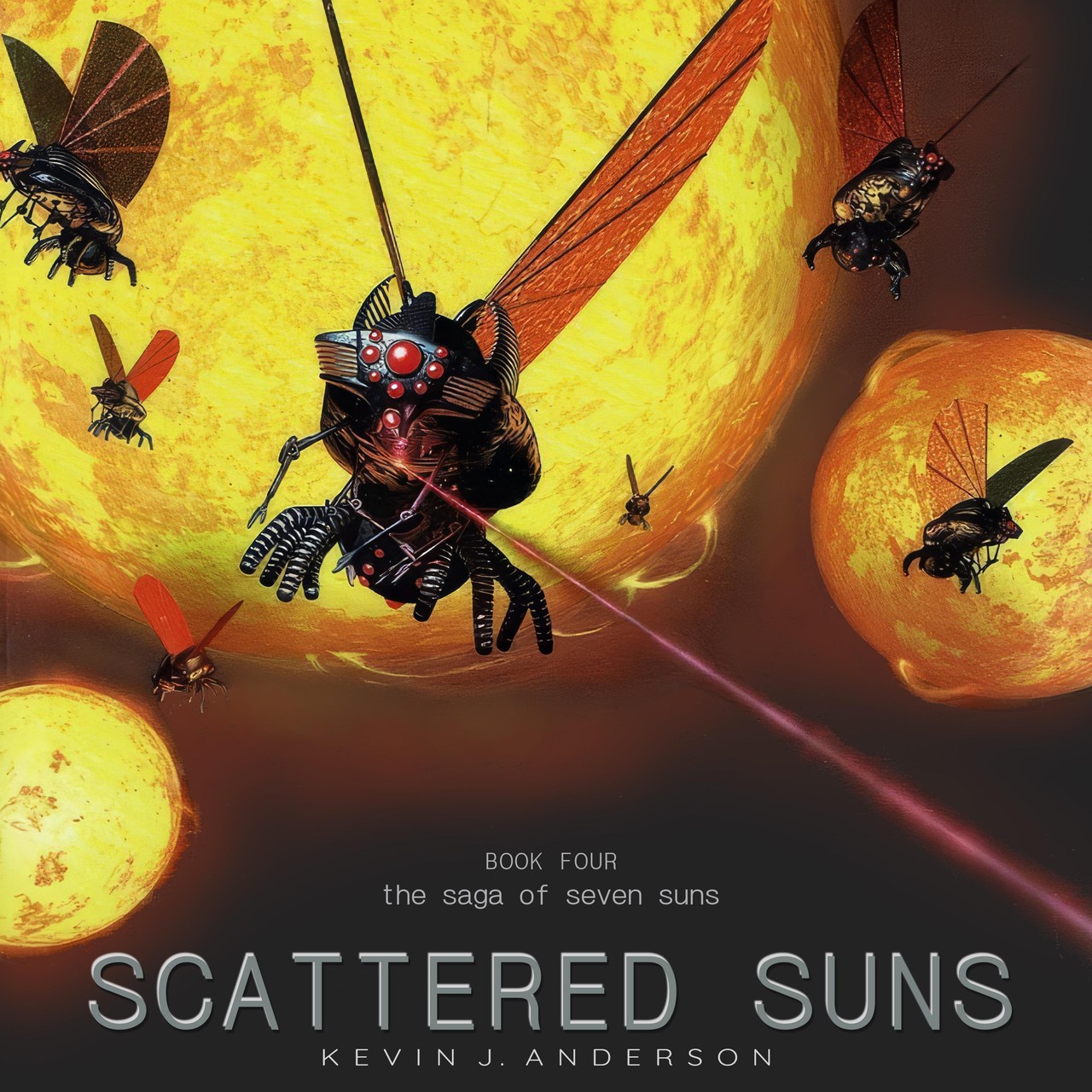Audiobook cover for Scattered Suns