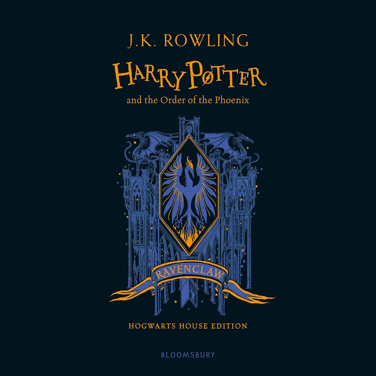 Audiobook cover for Harry Potter and the Order of the Phoenix