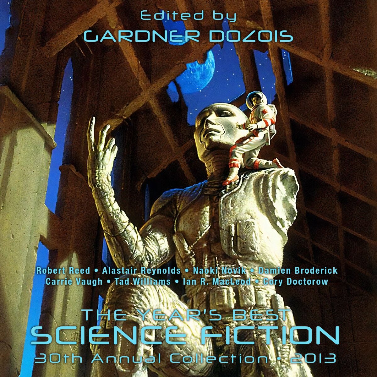 Audiobook cover for The Year's Best Science Fiction - Thirtieth Annual Collection