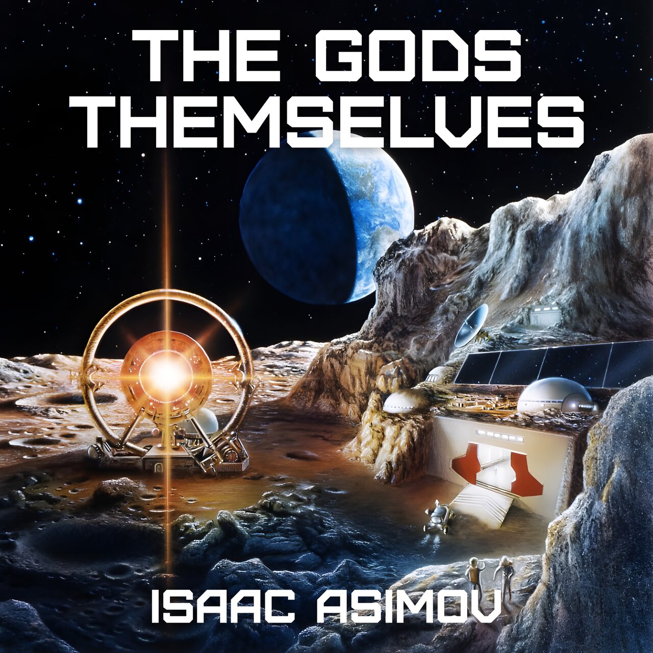 Audiobook cover for The Gods Themselves