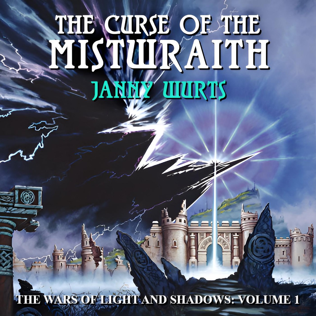 Audiobook cover for The curse of the Mistwraith
