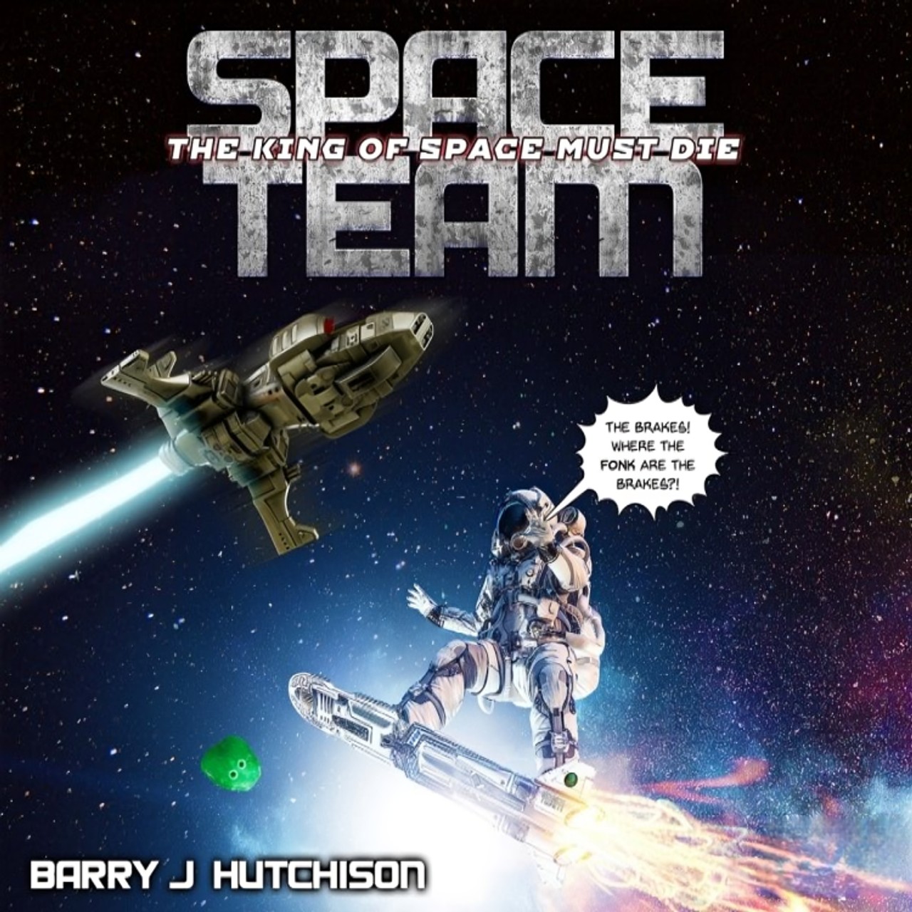 Audiobook cover for Space Team