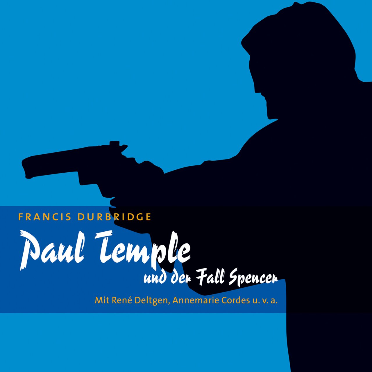 Audiobook cover for Paul Temple and the Spencer Affair