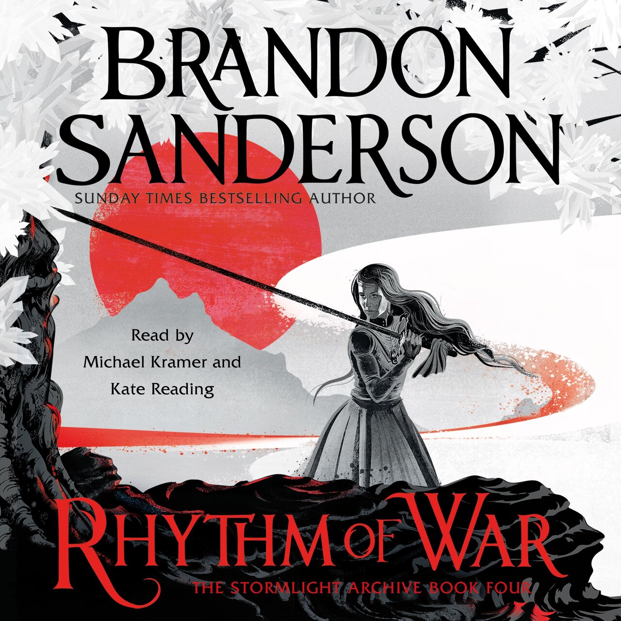 Audiobook cover for Rhythm Of War: The Stormlight Archive Book Four