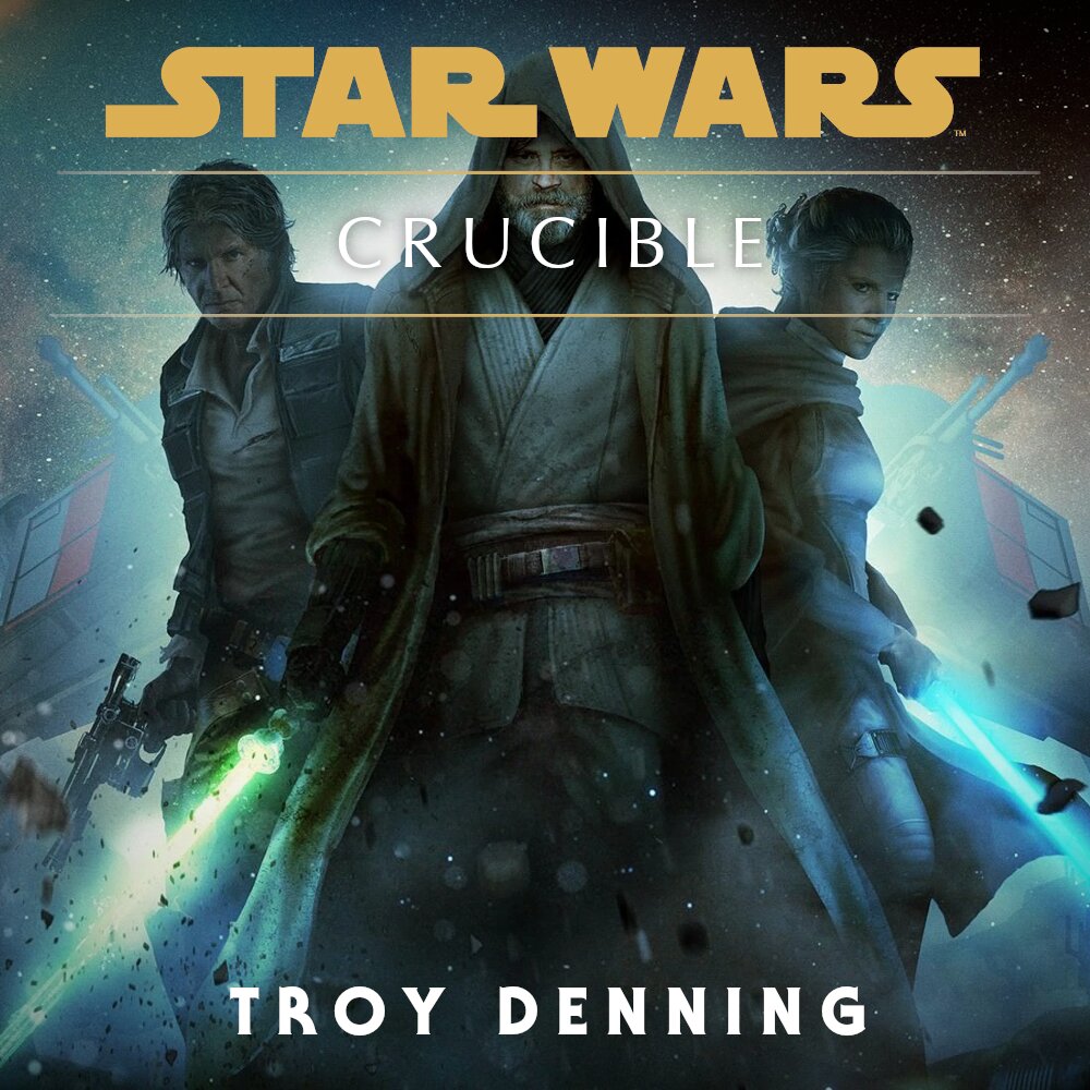 Audiobook cover for Star Wars - Crucible