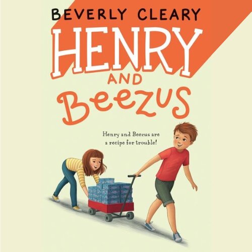Audiobook cover for Henry and Beezus
