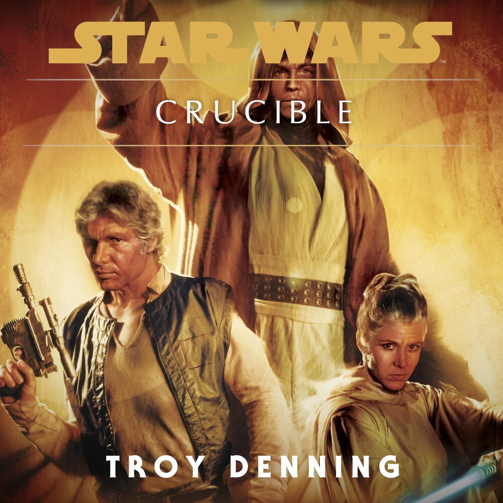 Audiobook cover for Star Wars - Crucible