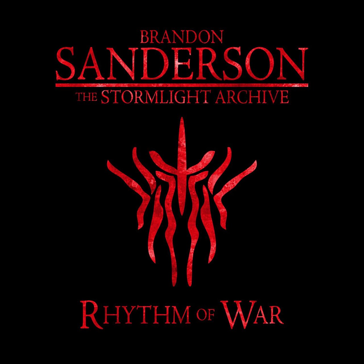 Audiobook cover for Rhythm of War