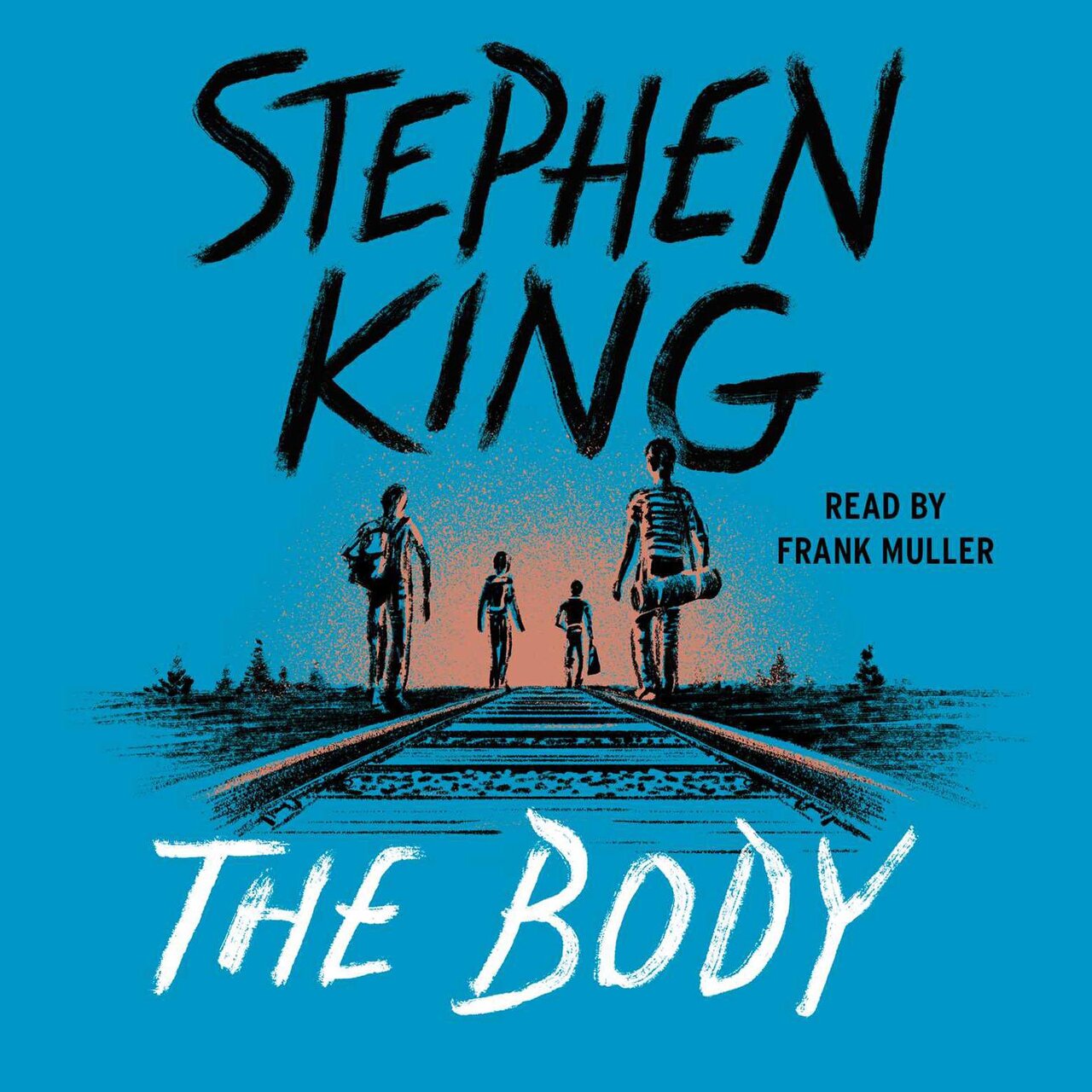 Audiobook cover for Stephen King's the Body