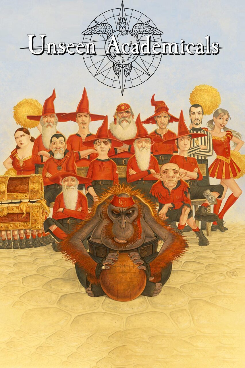 Audiobook cover for Unseen Academicals