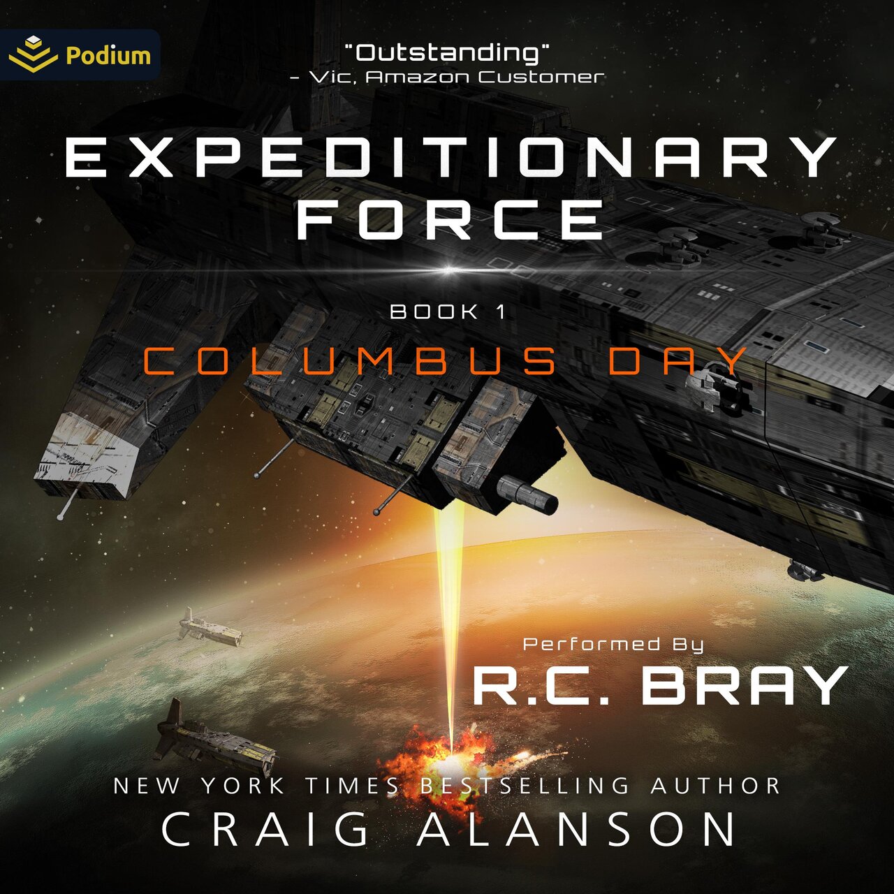 Audiobook cover for Columbus Day