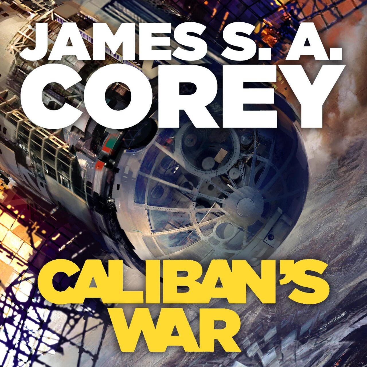 Audiobook cover for Expanse Series, Collection Set of 3 Books. Leviathan Wakes, Caliban's War, Abaddon's Gate by James S. A. Corey