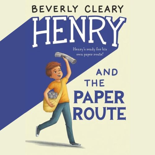 Audiobook cover for Henry and the Paper Route