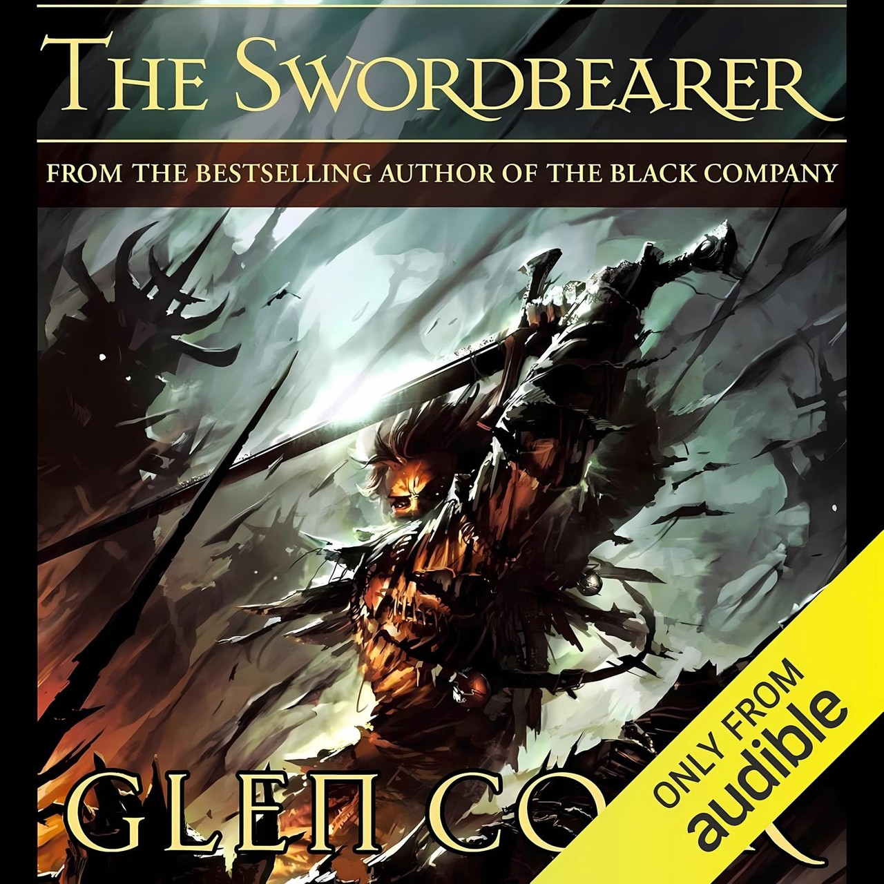Audiobook cover for The Swordbearer