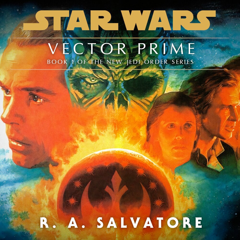 Audiobook cover for Star Wars - The New Jedi Order - Vector Prime