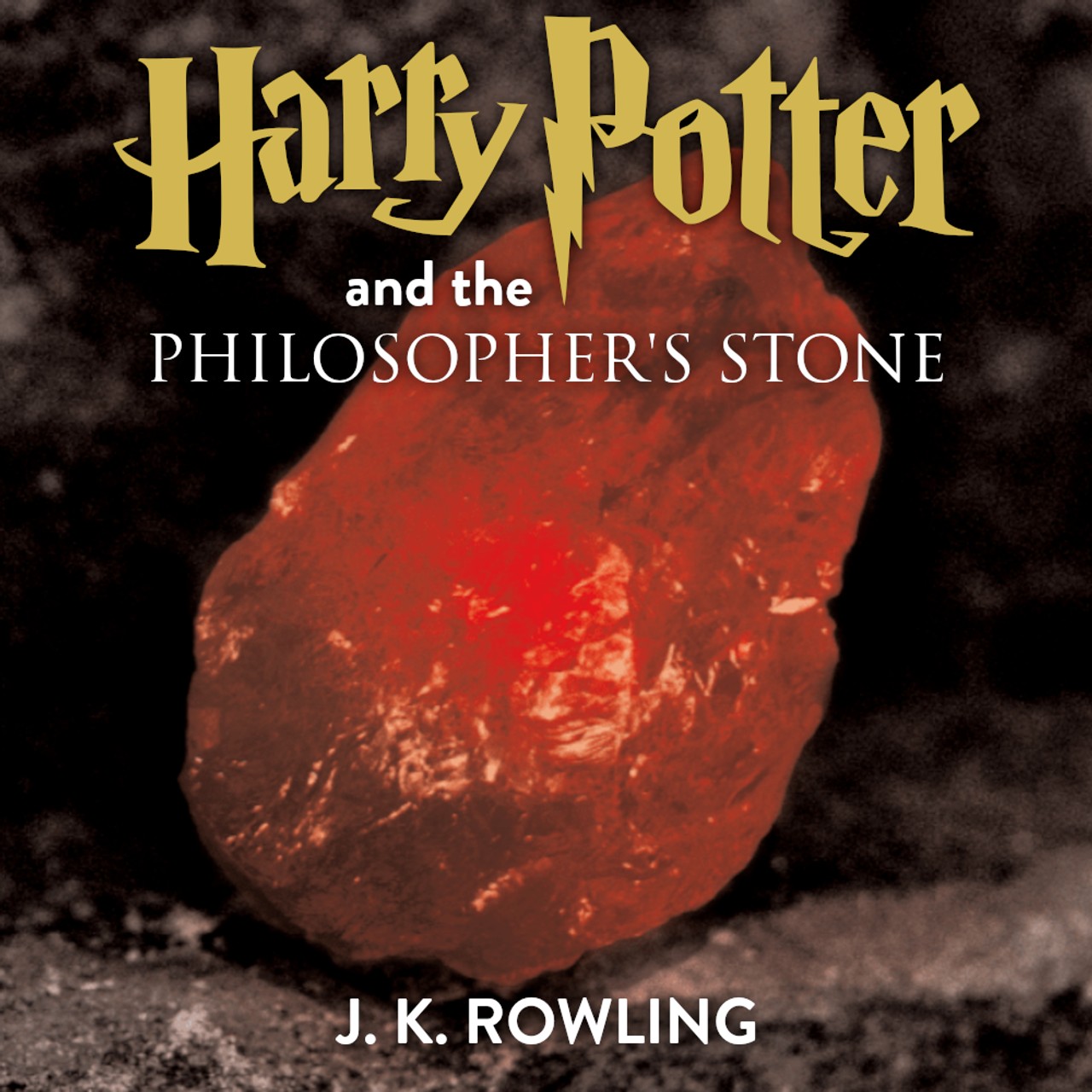 Audiobook cover for Harry Potter and the Philosopher's Stone