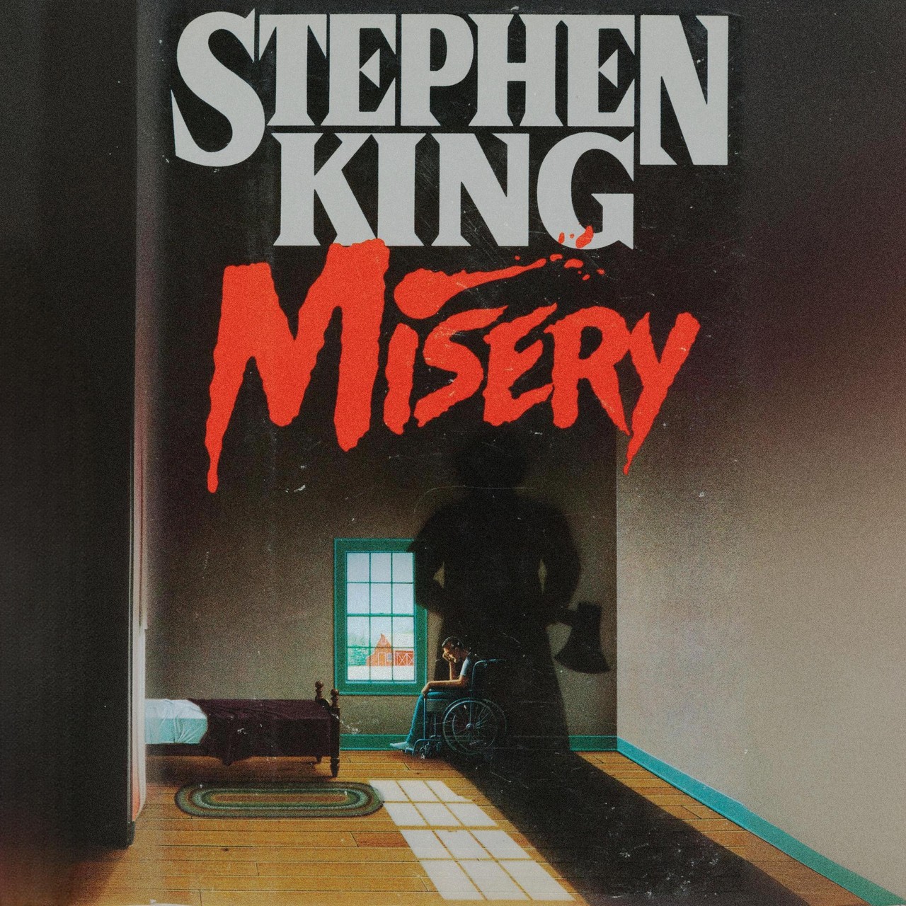 Audiobook cover for Misery