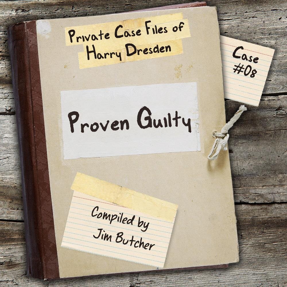 Audiobook cover for Proven Guilty: a novel of the Dresden files