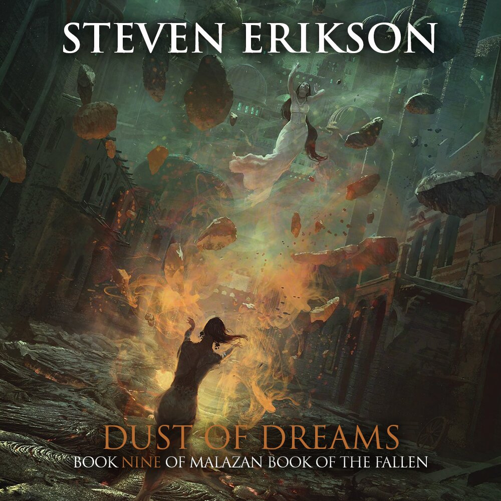 Audiobook cover for Dust of Dreams: Malazan Book of the Fallen 9
