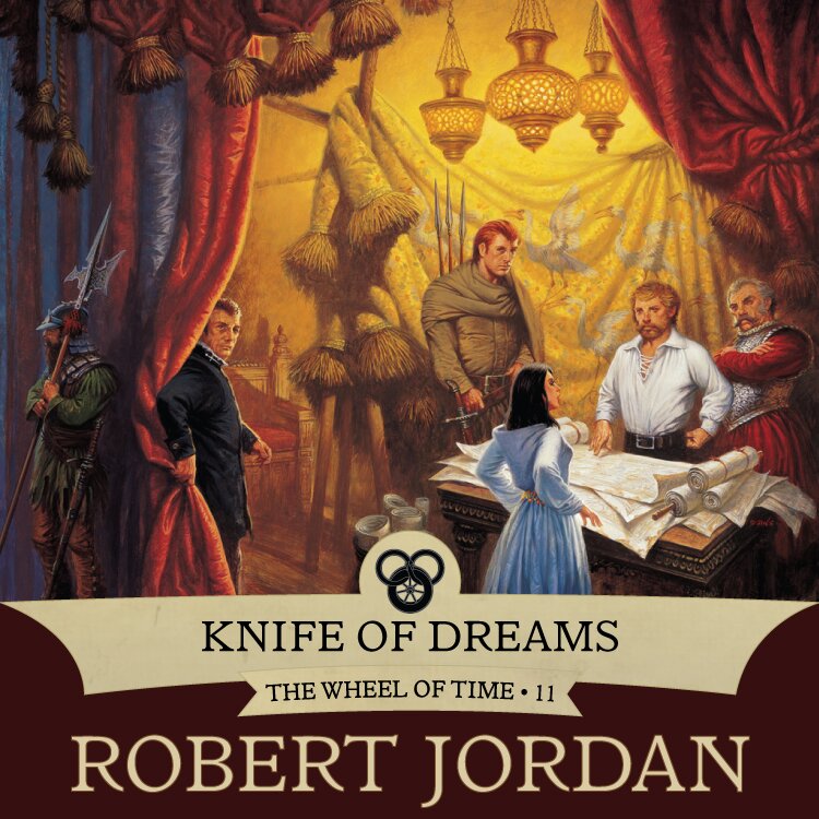 Audiobook cover for Knife of Dreams: (The Wheel of Time, Book 11)