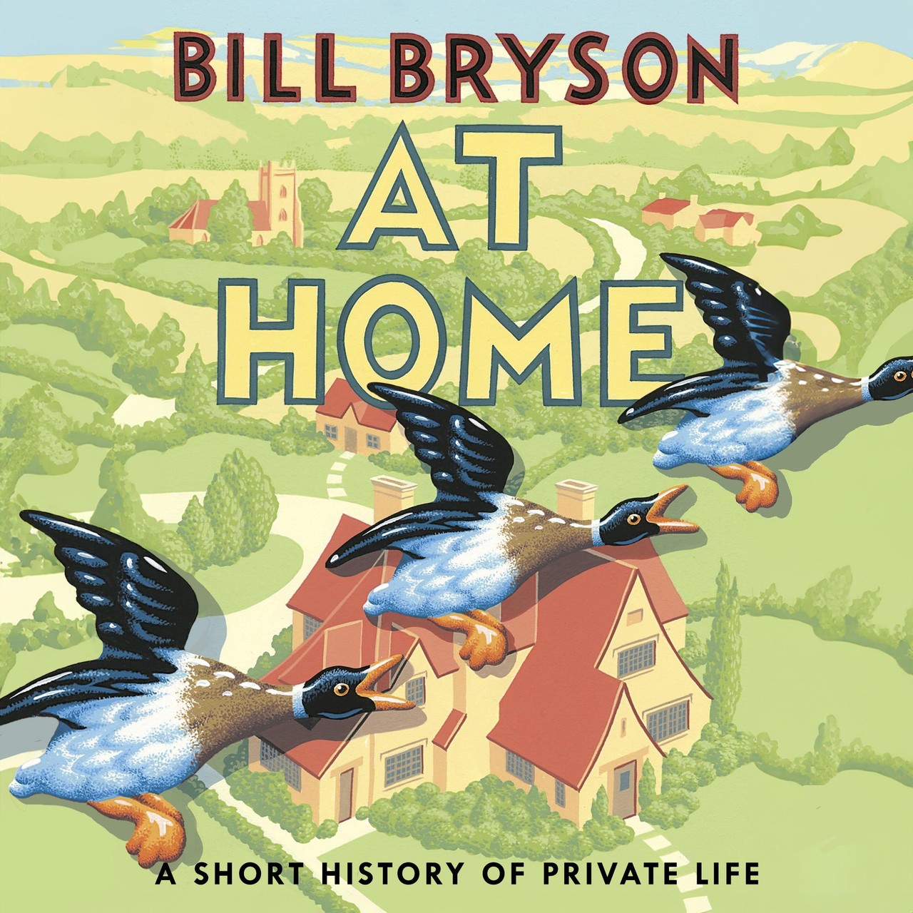 Audiobook cover for At Home