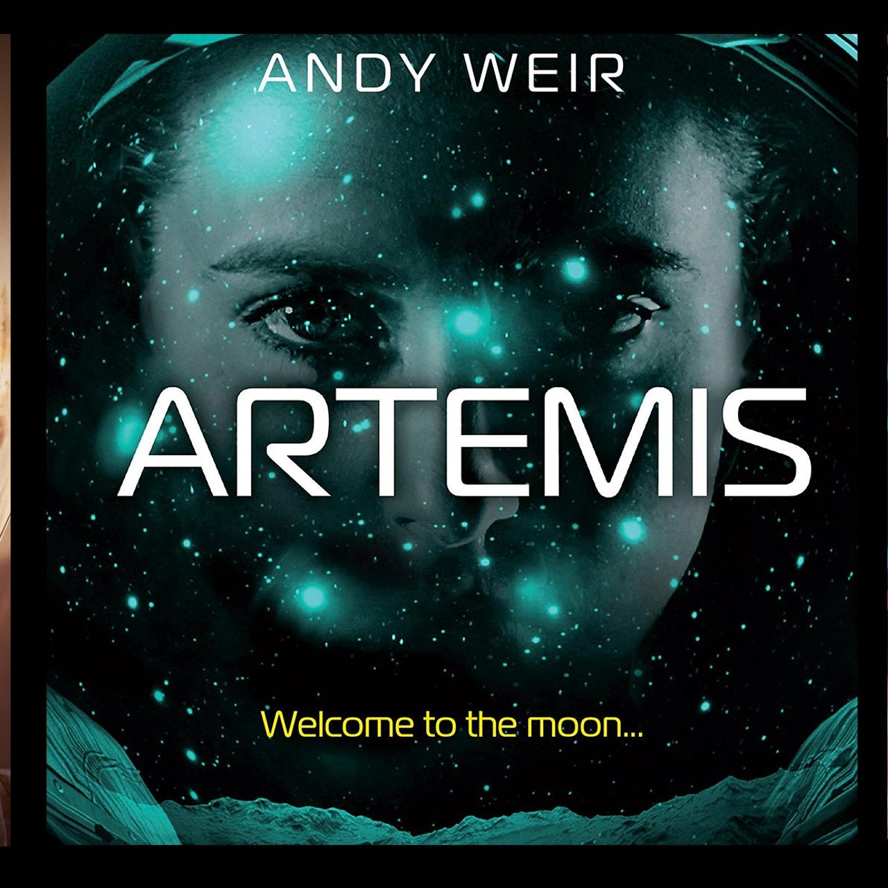 Audiobook cover for Artemis