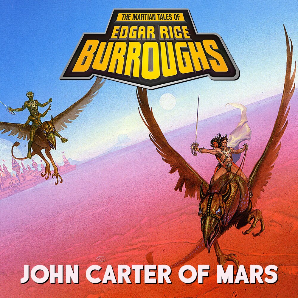 Audiobook cover for John Carter of Mars