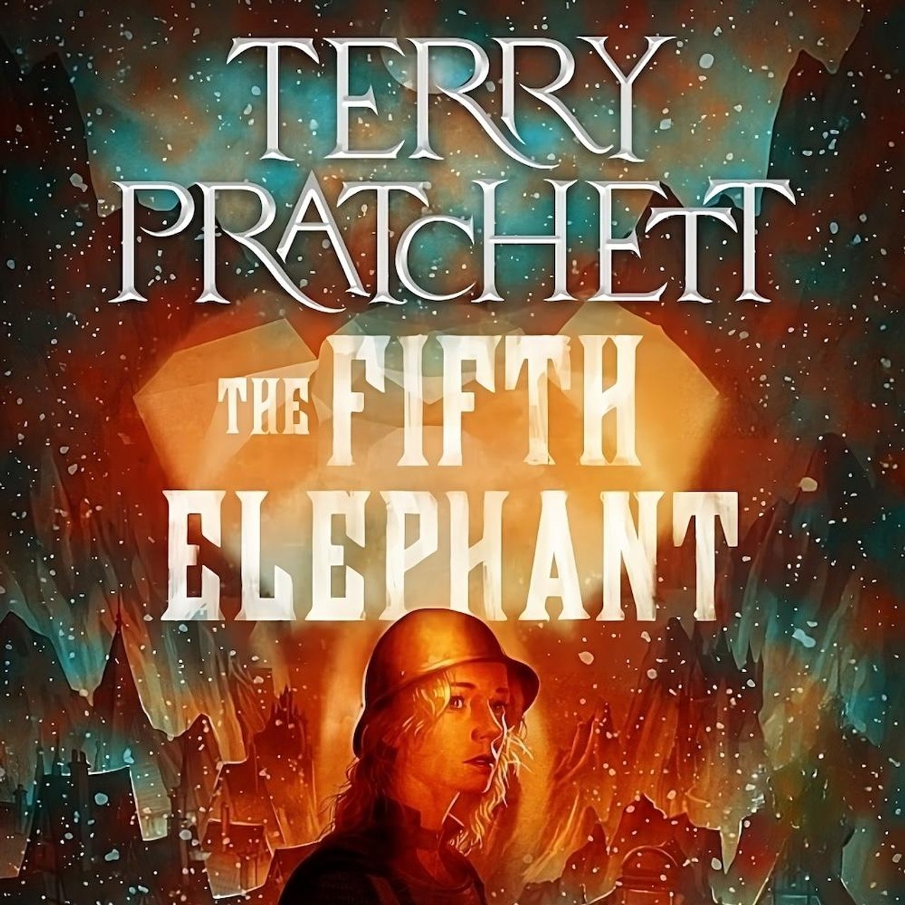 Audiobook cover for The Fifth Elephant