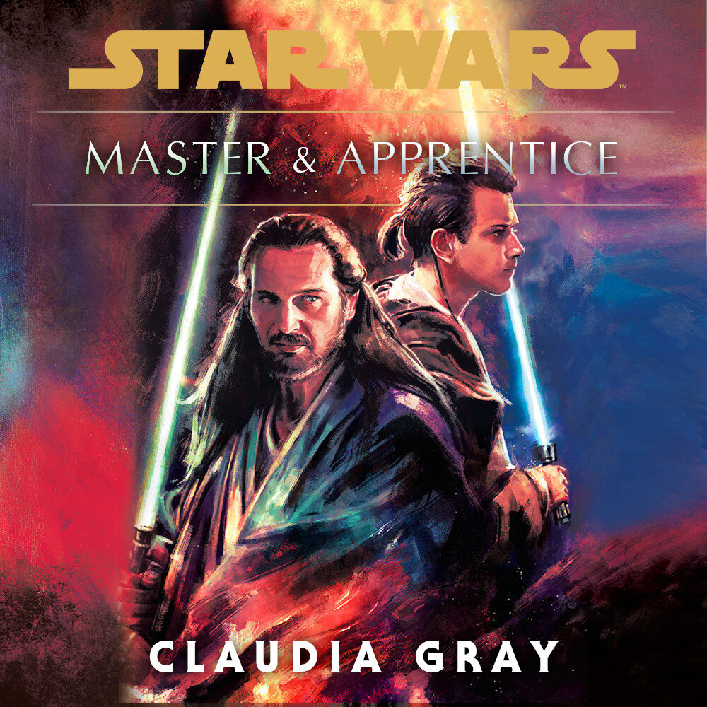 Audiobook cover for Master and Apprentice (Star Wars)