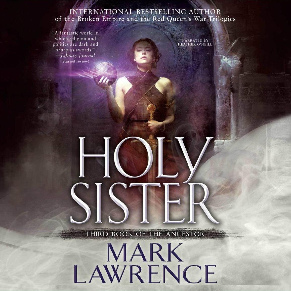 Audiobook cover for Holy Sister