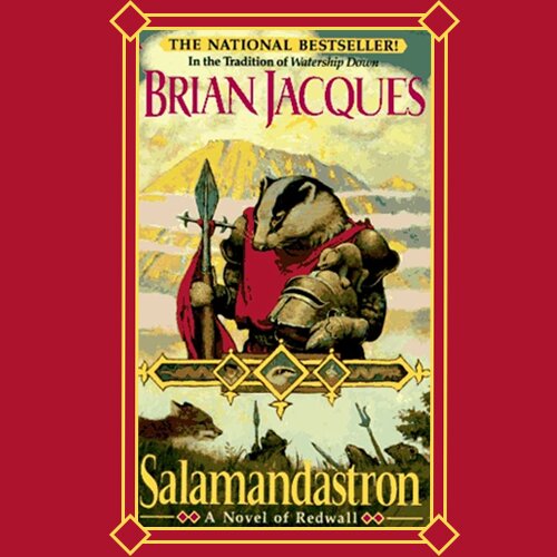 Audiobook cover for Salamandastron
