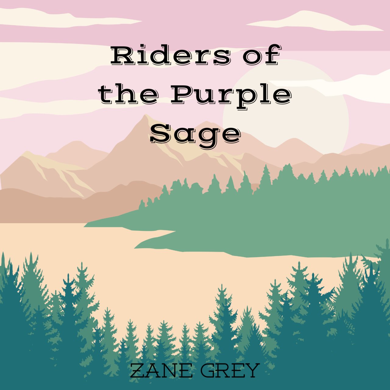 Audiobook cover for Riders of the Purple Sage