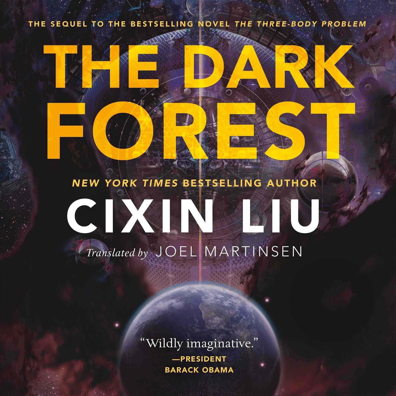 Audiobook cover for Three-Body Problem Series