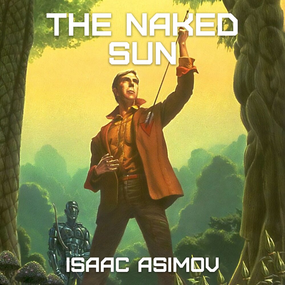 Audiobook cover for High Crystal (Martin Caidin) / The Naked Sun (Isaac Asimov)