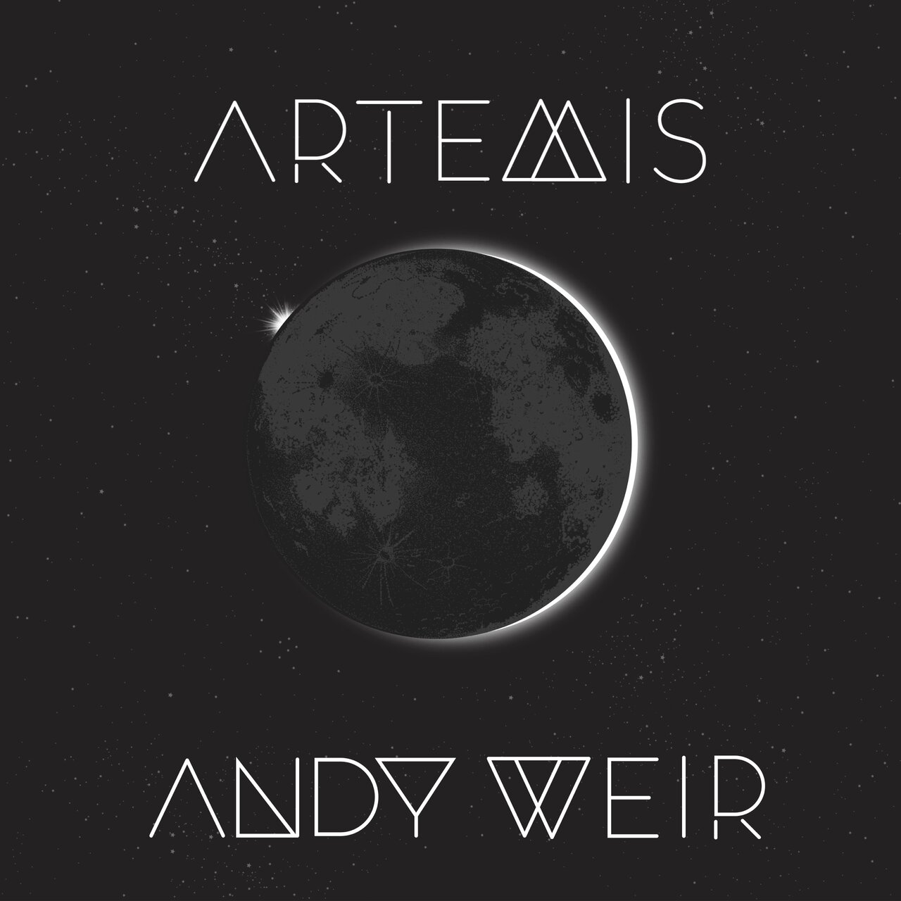 Audiobook cover for Artemis